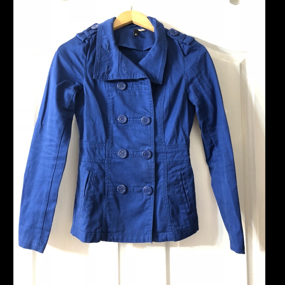 H&M ROYAL BLUE JACKET